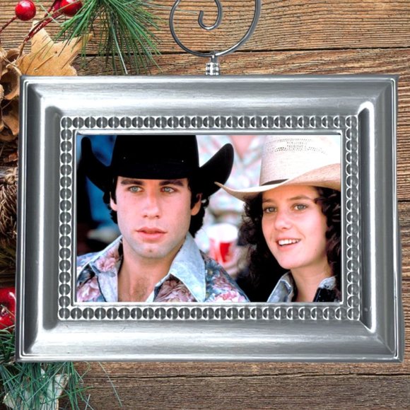 Urban Cowboy John Travolta Movie Memorabilia Christmas Tree Ornament - Picture 1 of 3